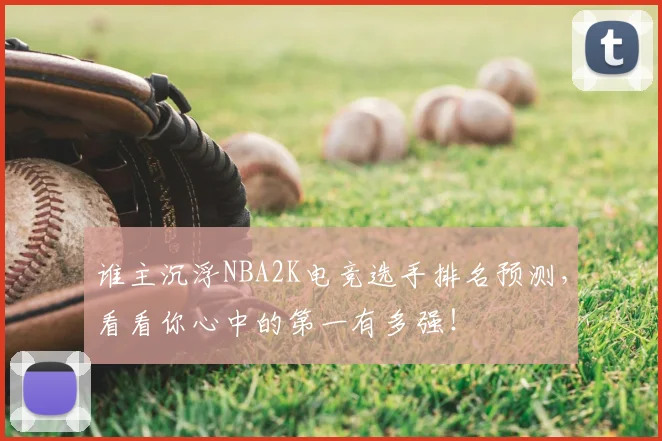 谁主沉浮NBA2K电竞选手排名预测，看看你心中的第一有多强！